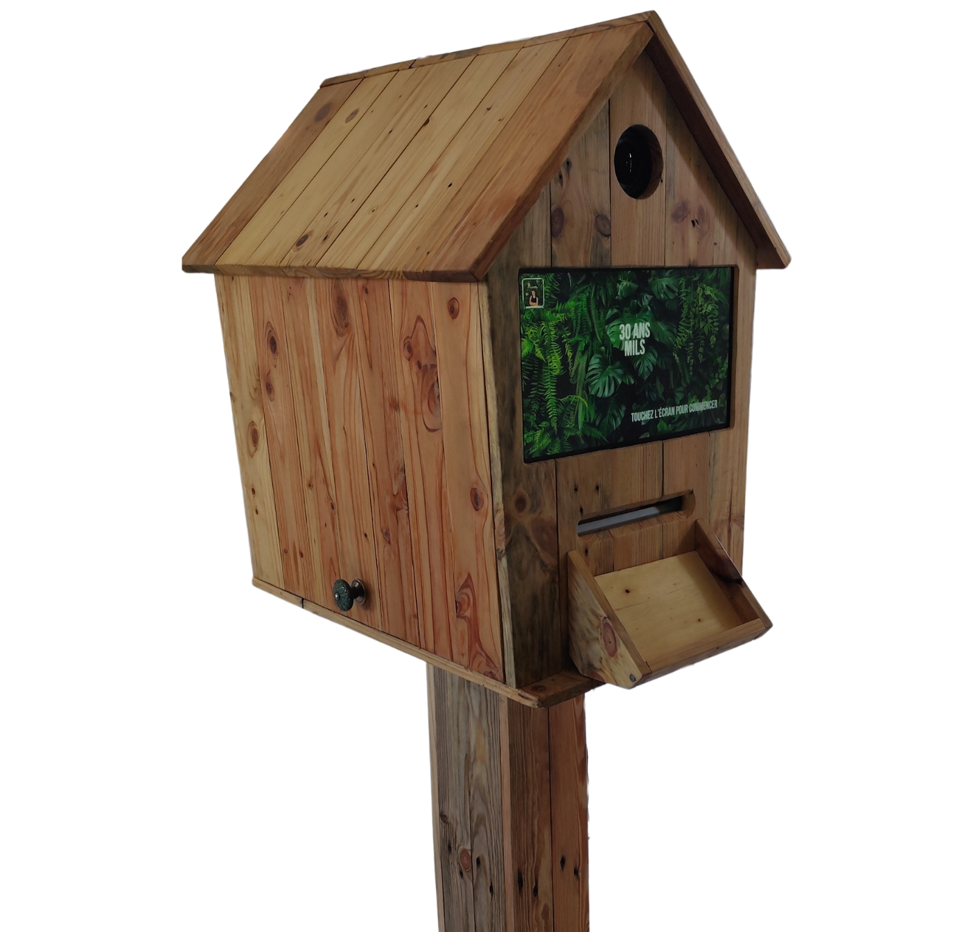 Piko Event | Photo de photobooth loué pour soirée d'anniversaire, thème tropical