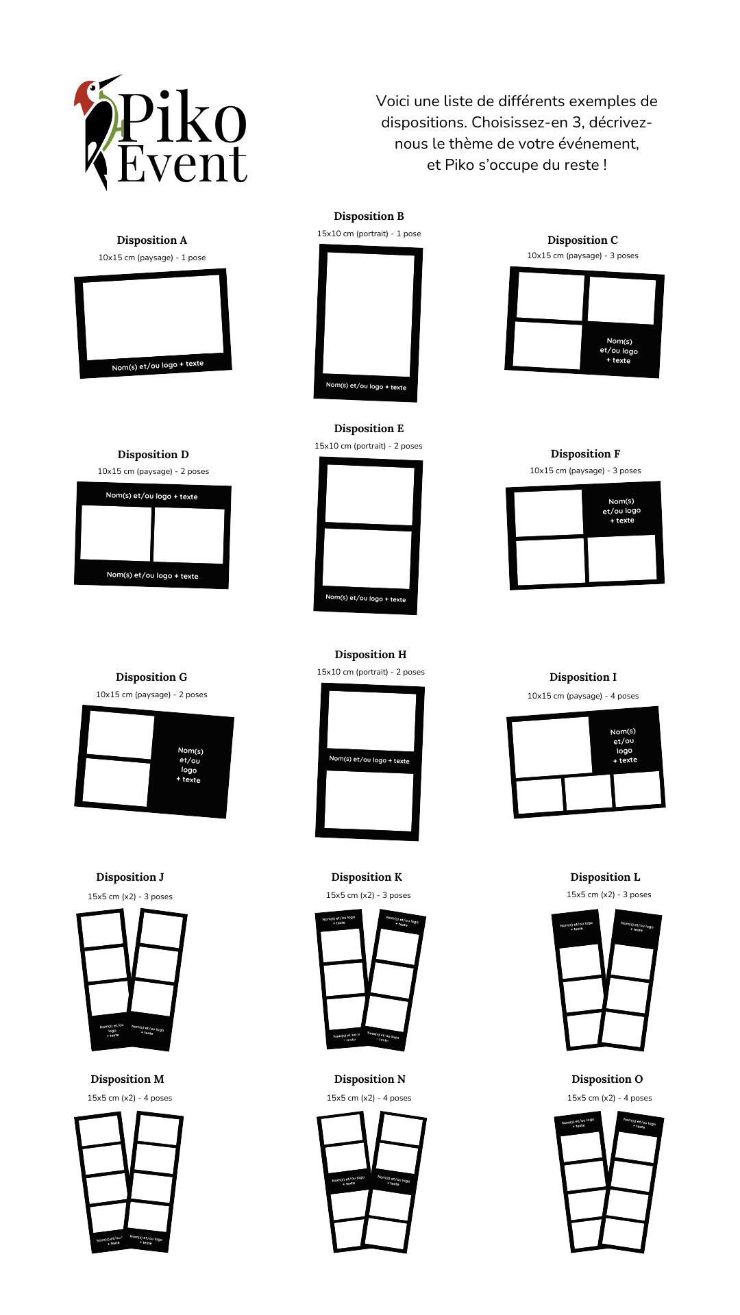 Piko Event location événementiel Photobooth borne photo selfie mariage baptême anniversaire baby shower CE CSE comité entreprise particuliers soirée événement ludique jeux bois recyclé palettes DIY upcycling fait main rse livraison